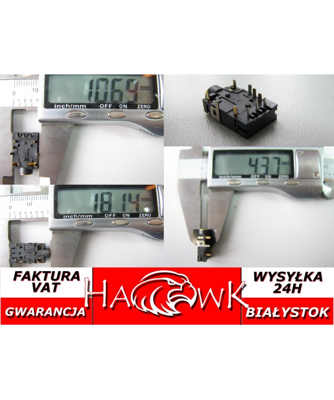 Gniazdo audio AUD021